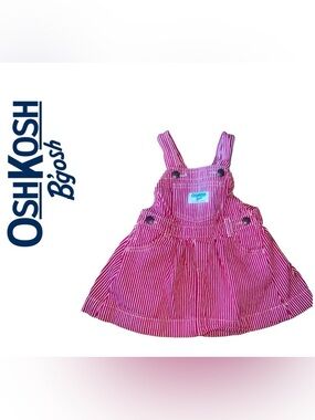 OshKosh B'gosh Striped Hickory Jean Dress